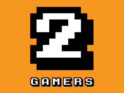 2 gamers 8 bit brand design gamers games graphic design logo old school pixel retro