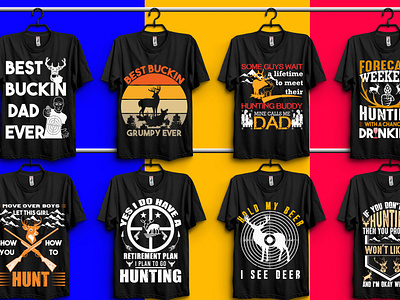 Hunting T-Shirt Design t Design