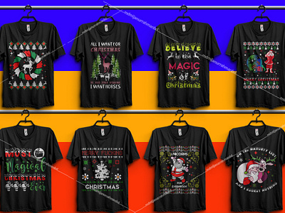 Christmas  T-Shirt Design Bundle