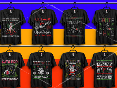 Christmas T-Shirt Design Bundle