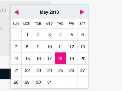 calen...duh app calendar grey pink