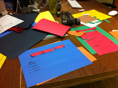 under construction... construction PAPER! paper proto typing