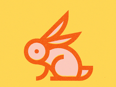 Hare animal bunny hare logo pictogram rabbit symbol