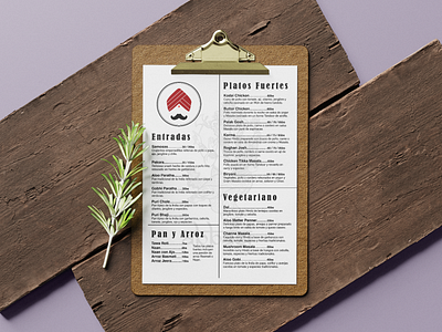 abbasi restaurant menu redesign