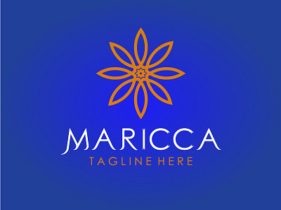 Maricca Logo branding design desinger illustration logo logodesign logos logotype minimal monogram logo