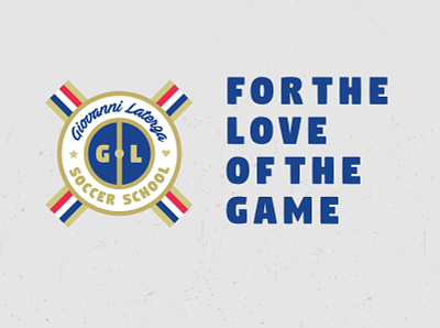 Soccer School Branding branding design flat icon identity logo type vector