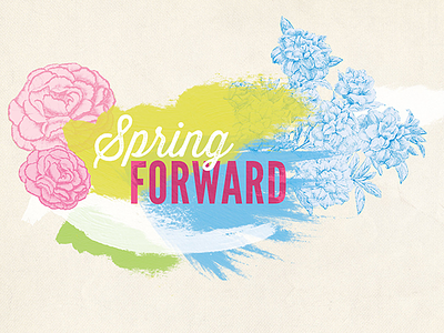 Spring Forward type wallpaper