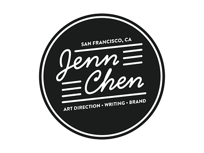 Badge for Jenn Chen badge brand logo
