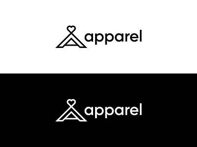 Apparel Logo apparel brand branding concept identity logo logodesign minimal monogram symbol