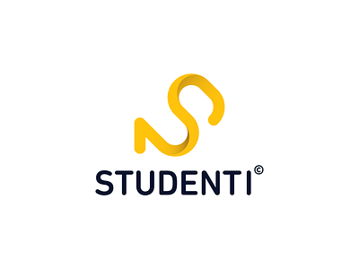 Student Logo Concept 10 concept creative elegant grade highest logo modern ribbon s student symbol