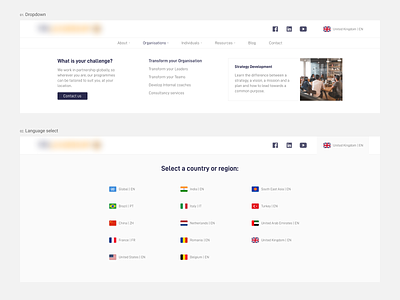 Dropdown & Language Select country country select dropdown figma flags flat header language language select language switcher mega menu menu minimal navigation select ui ux web design website