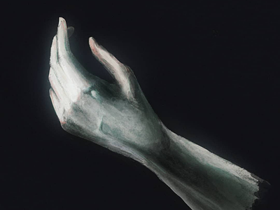 Ghost Hand anatomy study art digital digital art drawing ghost illustration painting procreate study