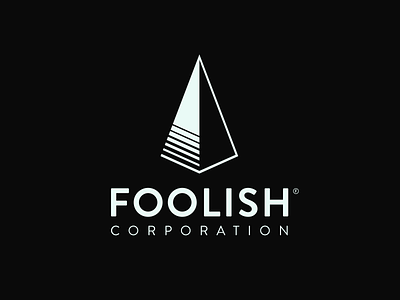 Foolish Corp branding icon logo minimal monogram monogram logo typography vector