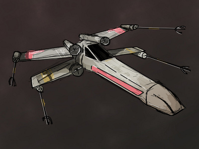 X-Wing spaceship star wars starwars xwing