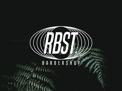 Finalised RBST Logo barbers barbershop barbershop logo black and white branding design logo minimal monogram wordmark