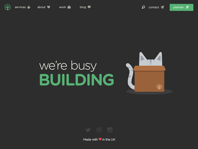 Geckotree holding page