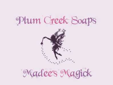 Plum Creek Soaps + Madee's Magick branding design graphic design logo