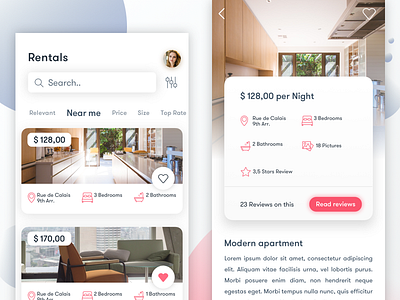 Rentals App