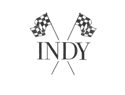 Indy Flags design illustration racing t shirt tshirtdesign typography