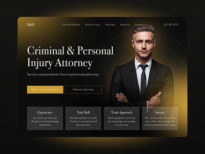Website for a law firm design figma law firm site ui ui ux ux web web design website