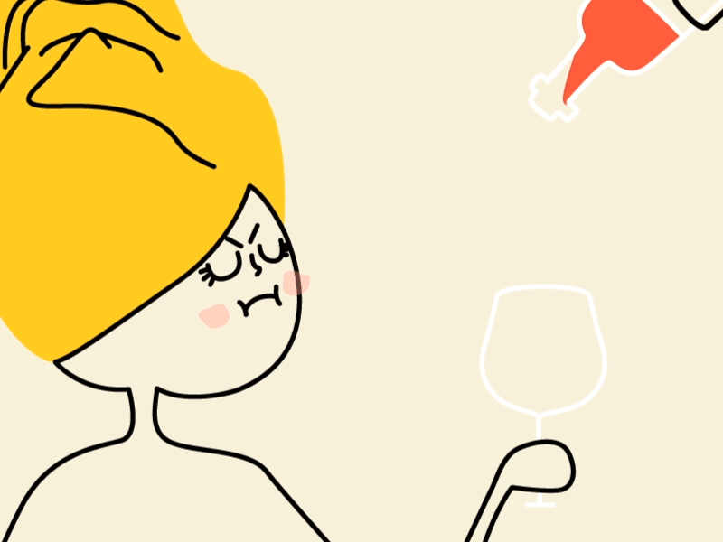 More Wine pls animated dress fab frames gif illustration wine