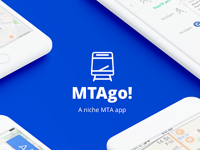 MTAgo! A niche MTA App app designer graphic transit trying ui ux