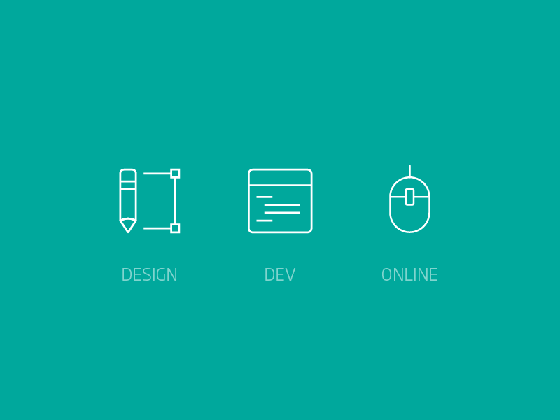 Ctrl-D Icons by Antonia Goga on Dribbble