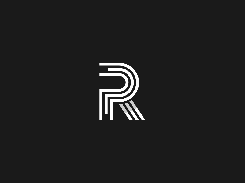 R Mark by Antonia Goga on Dribbble