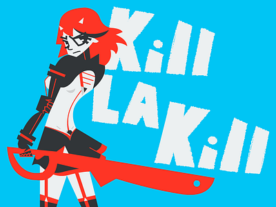 Trinquette: Kill La Kill flash illustration pinup