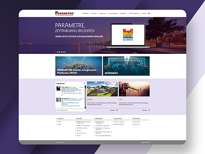 Parametre clean corporate kurumsal parametre responsive web white