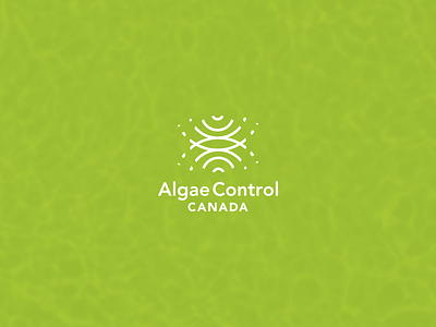 Algae Control - Canada algae branding business canada clean design flat green logo logo design minimal pond professional logo vector water waves