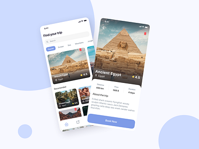 Travel App Concept app design mobile app design product page ticket app tourism app travel travel app travel mobile app trip ui user vacation