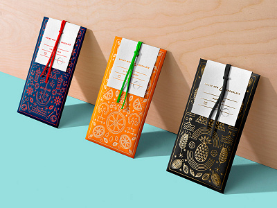 Rocky Mountain Chocolate: Lineage Line branding chocolate design foil modern packaging photography