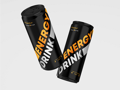 Energy Drink Packaging Design