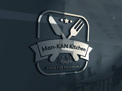 Man-KAN Kitchen logo awesome design brand branding dribbble logo dribble food logo kithen knife logo logo mankan mankan kitchen mankan kitchen logo premium logo product designs restaurant logo spoon logo vishavjeet vishavjeet singh