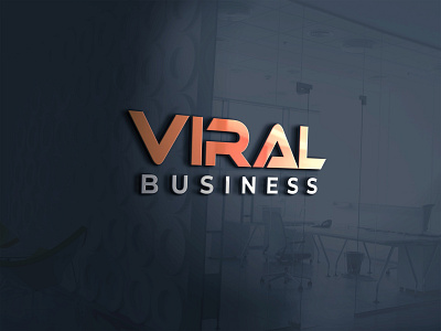 Viral Business Logo awesome design branding design famous design logo design mockup product designs vector illustration viral business viral business ludhiana vishavjeet vishavjeet singh