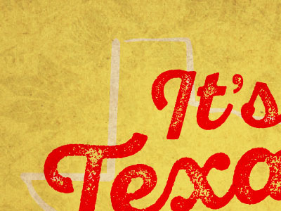 It's Texas Y'all illustration pattern texas texture