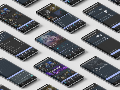 Musik Player UI Design android app app google material design music music app music player ui design uxdesign