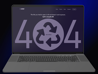 404 Screen 404 404 screen ui design website design