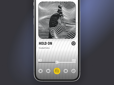 Music Player App app design design challenge music player ui design