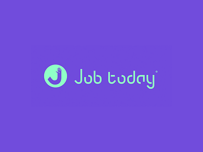 Job today barcelona identity job logo work