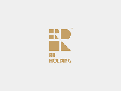 RR Holding folding geometry logo r rr