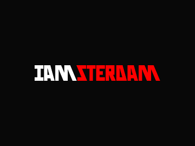 Iamsterdam amsterdam arturabt lettering logo