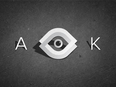 Artur Khasanov eye logo logotype noir scifi