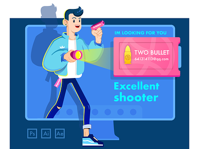 TWO INVITE bullet code invitation shooter