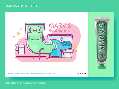 MARVIS TOOTHPASTE toothpaste