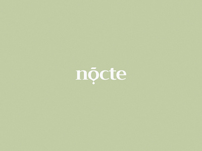 Nocte logo brand clean cosmetic cosmetics cosmetics logo dental design hunap hunapstudio identity kapor logo minimal