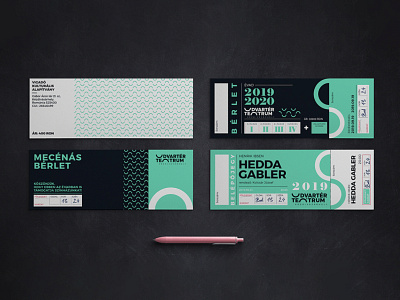 Udvartér teátrum - Theater visual identity - Trasylvania