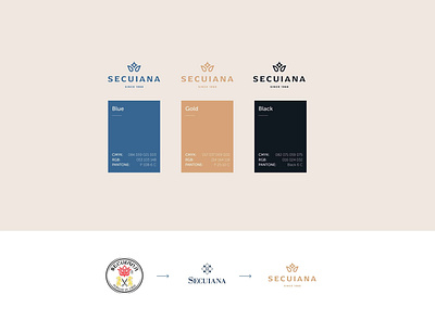Secuiana brand identity brand branding clean design hunap hunapstudio illustration kapor logo secuiana ui