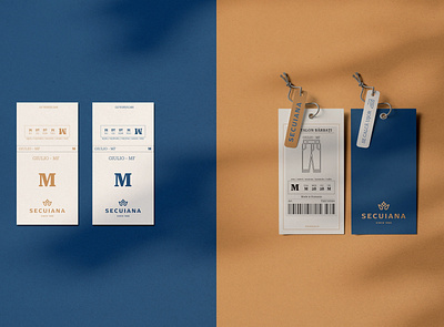 Secuiana brand identity brand branding cards clean design fashion hunap hunapstudio illustration kapor label logo ui